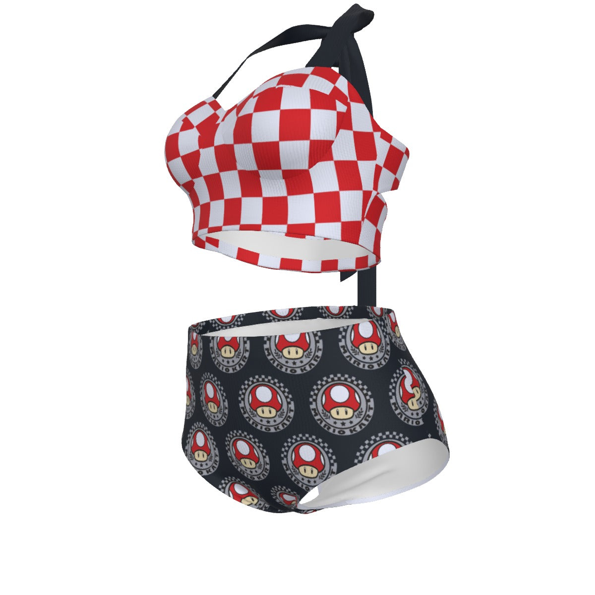 Grand Marshal Pinup Vintage Swimsuit Set