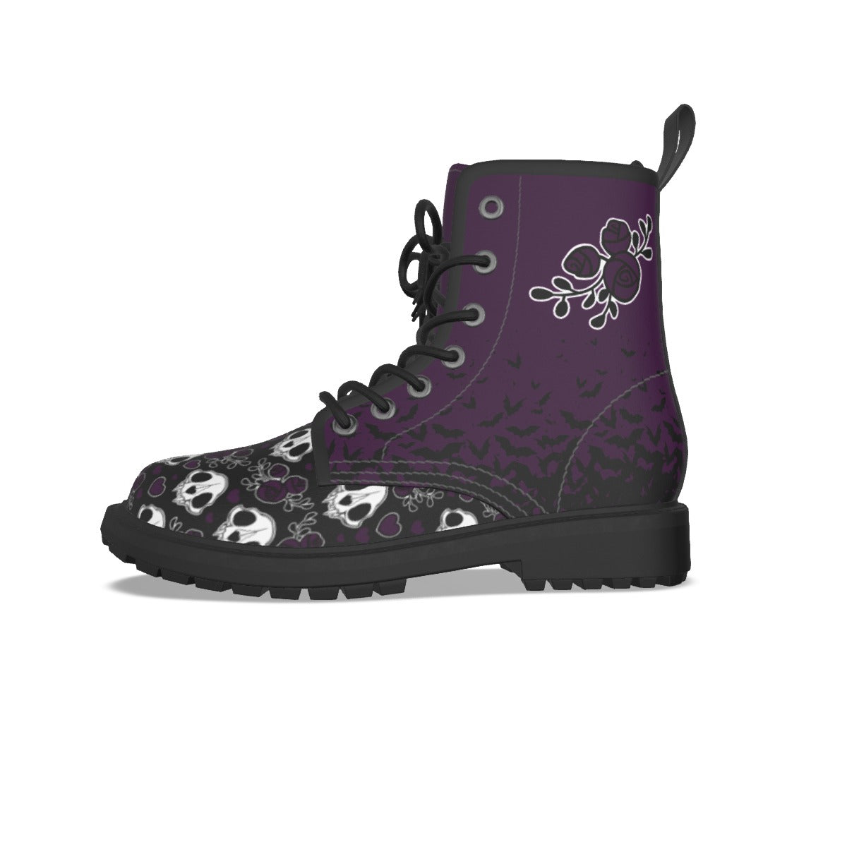 Violet Nightmares Women's  Martin Short Boots