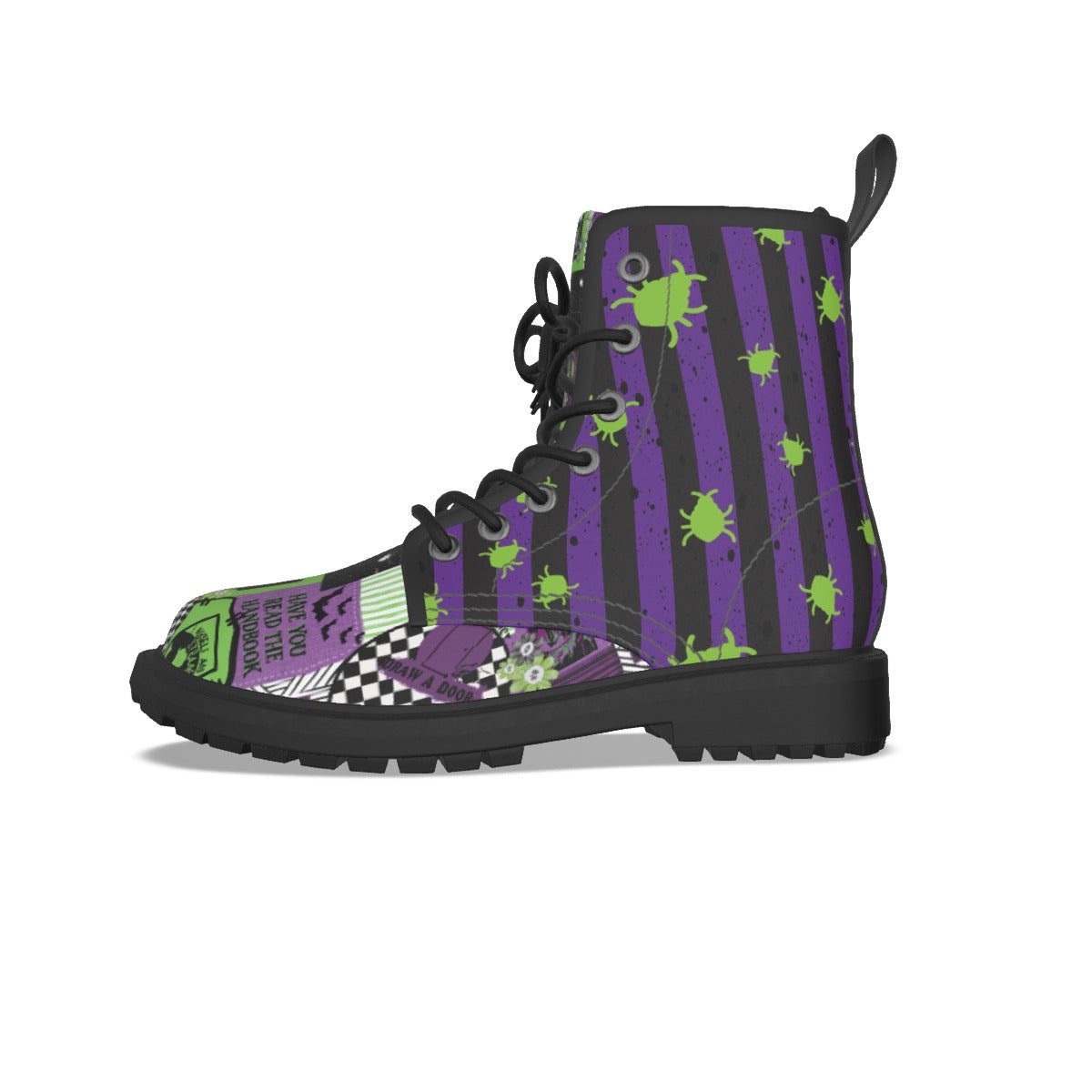 Recently Deceased (Purple) Women's  Martin Short Boots