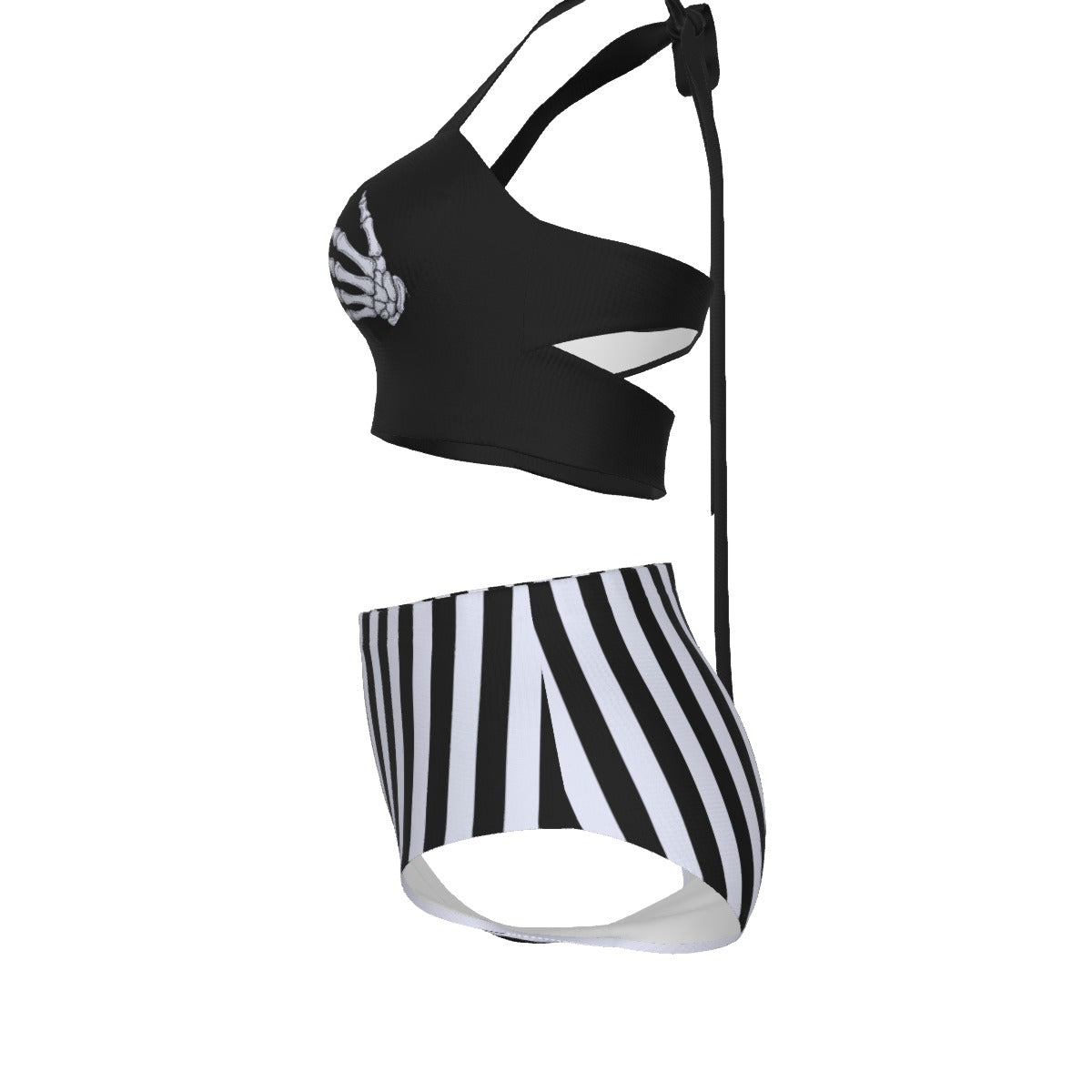 Handful of Love Pinup Vintage Swimsuit Set
