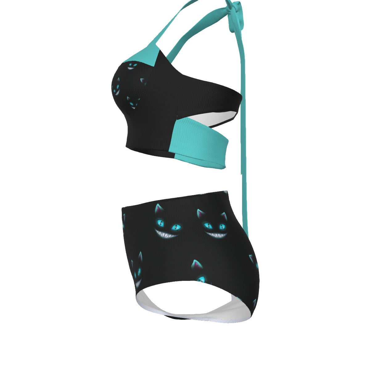 Madd Here Pinup Vintage Swimsuit Set