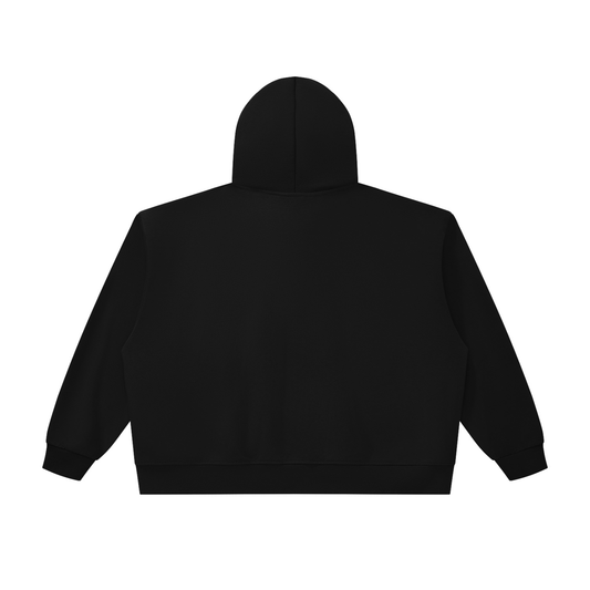 KovenKhaos Unisex Oversized Chunky-Zip Boxy Hoodie