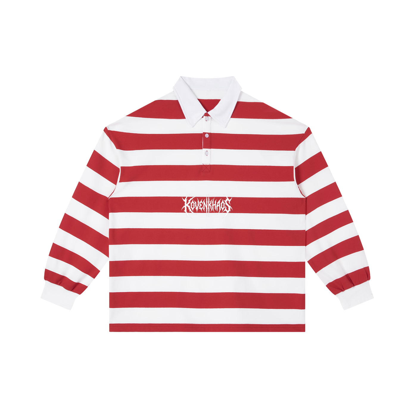 Fallen Color Block Stripe Polo Shirt