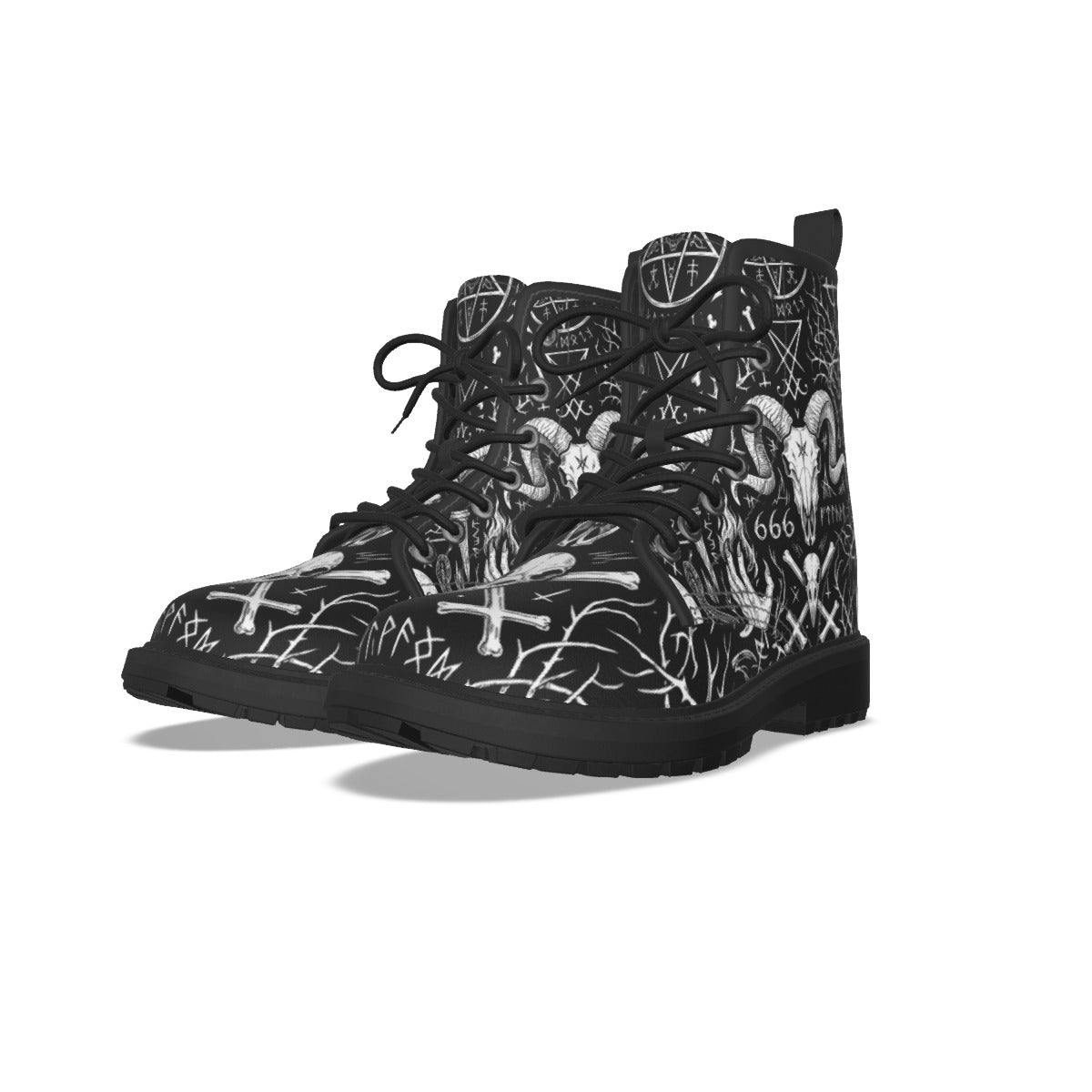 Thulsa Dooms Women's  Martin Short Boots