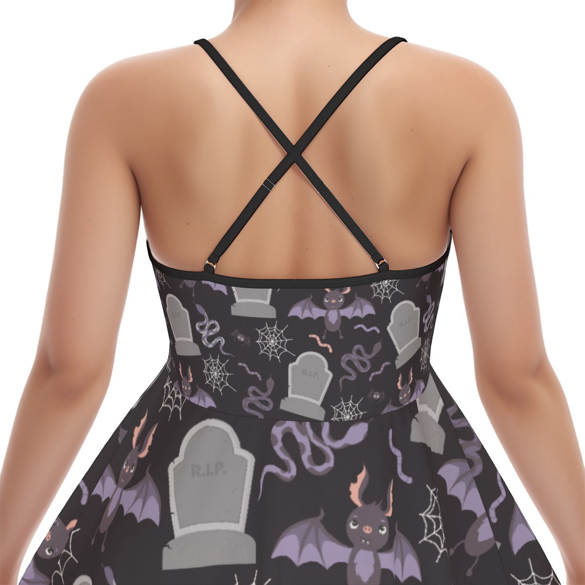 Death Becomes Her Cross Cami Dress
