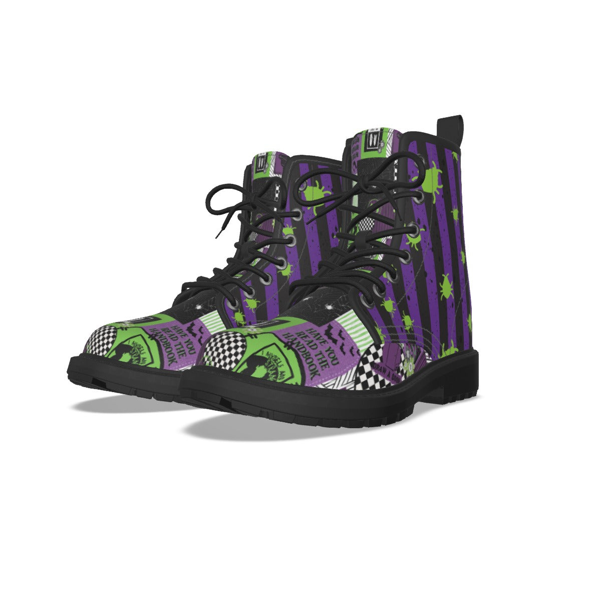 Recently Deceased (Purple) Women's  Martin Short Boots