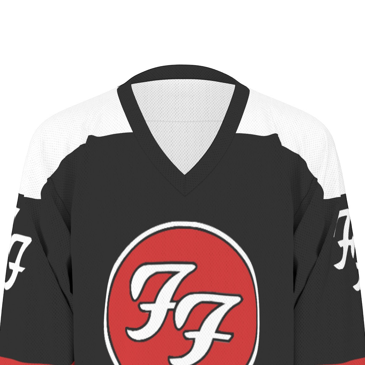 Foo Fighters Unisex V-neck Hockey Jersey