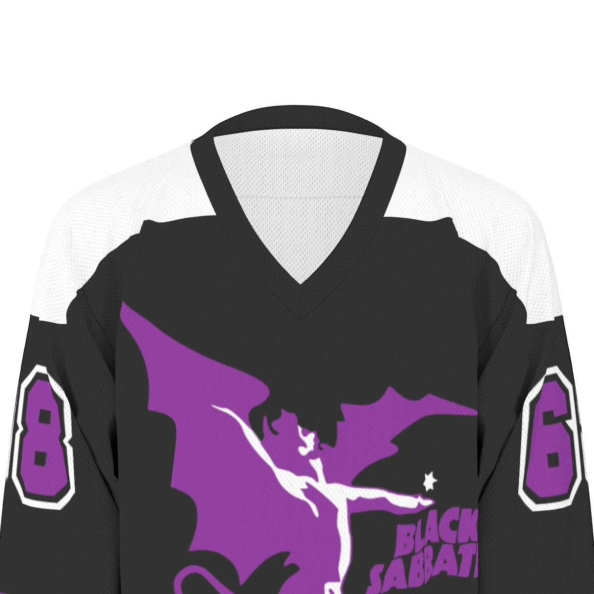 Black Sabbath Unisex V-neck Hockey Jersey