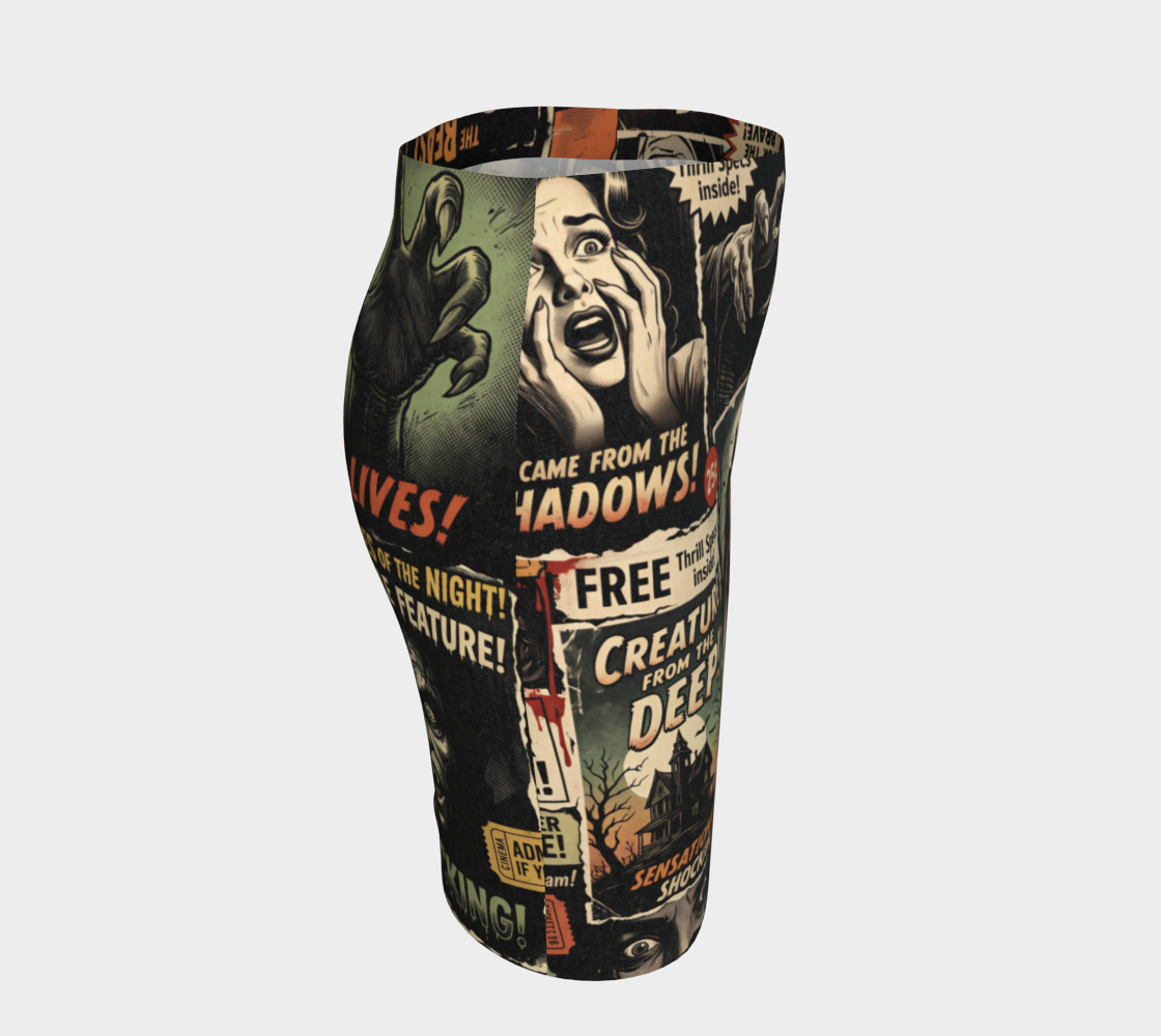 Double Feature | Monsters Fitted Dress