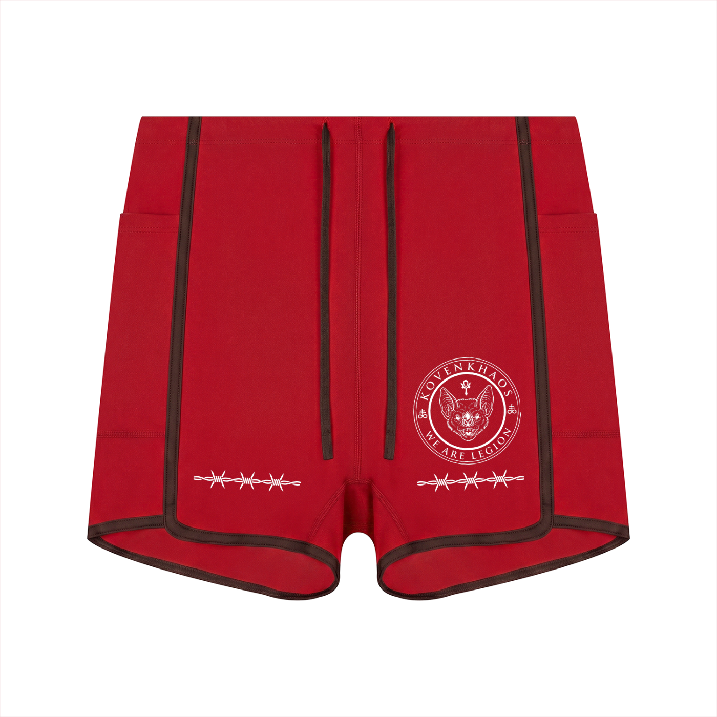 Sanguisūga High Rise Color Block Shorts Set