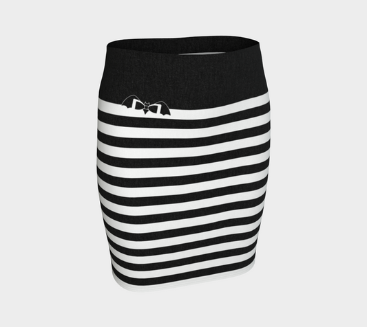 Addams | Wednesday Bats Fitted Dress