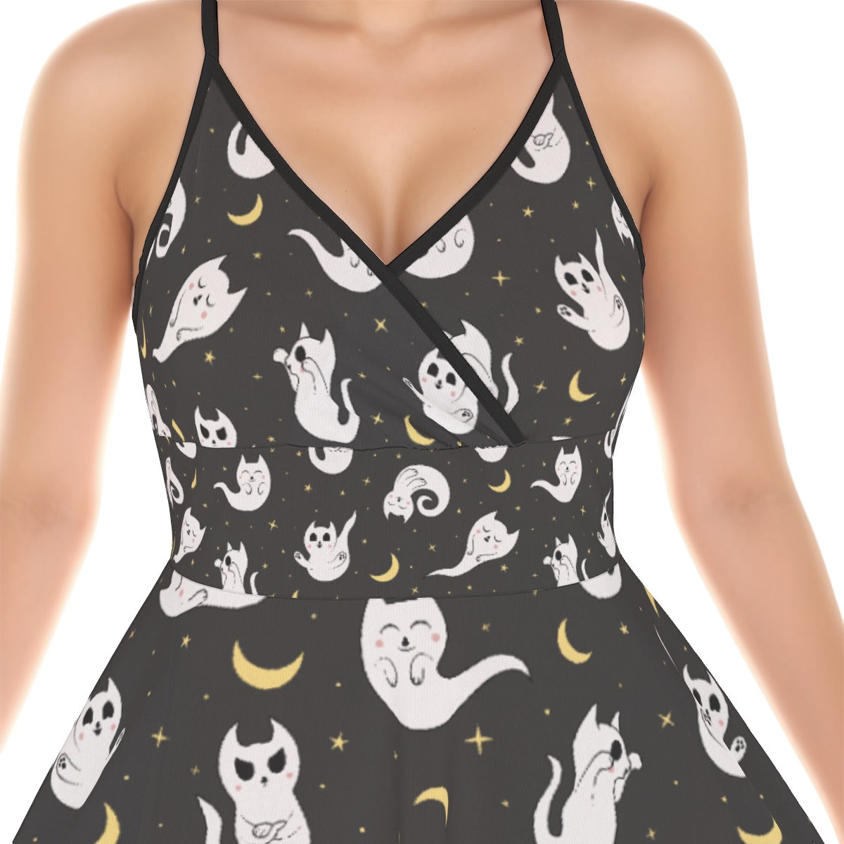 Ghost Kitty's  Cross Cami Dress