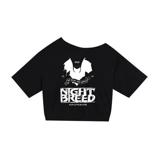 Midian Asymmetric Shoulder Oversized Cotton T-Shirt