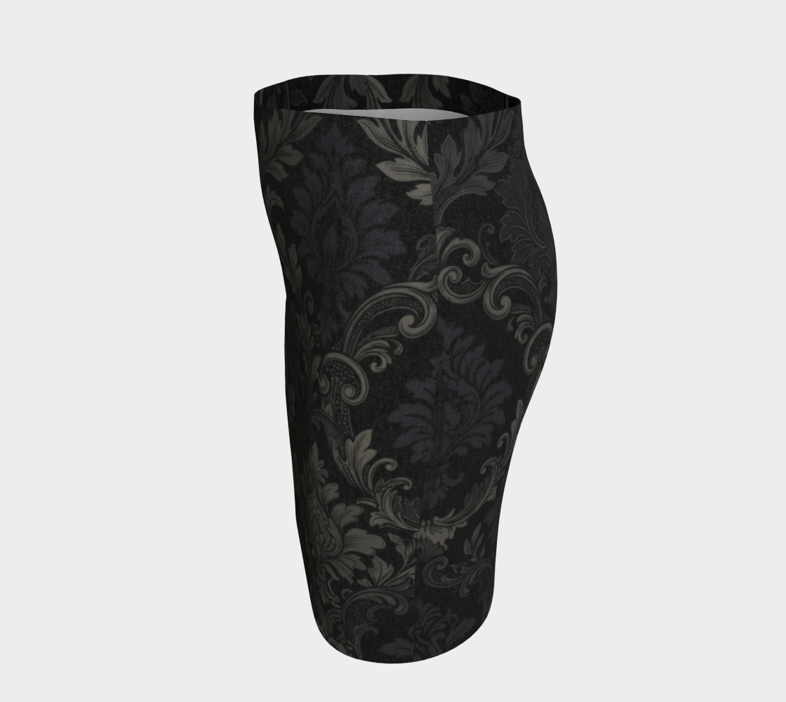 Damask | Goth Style Fitted Dress