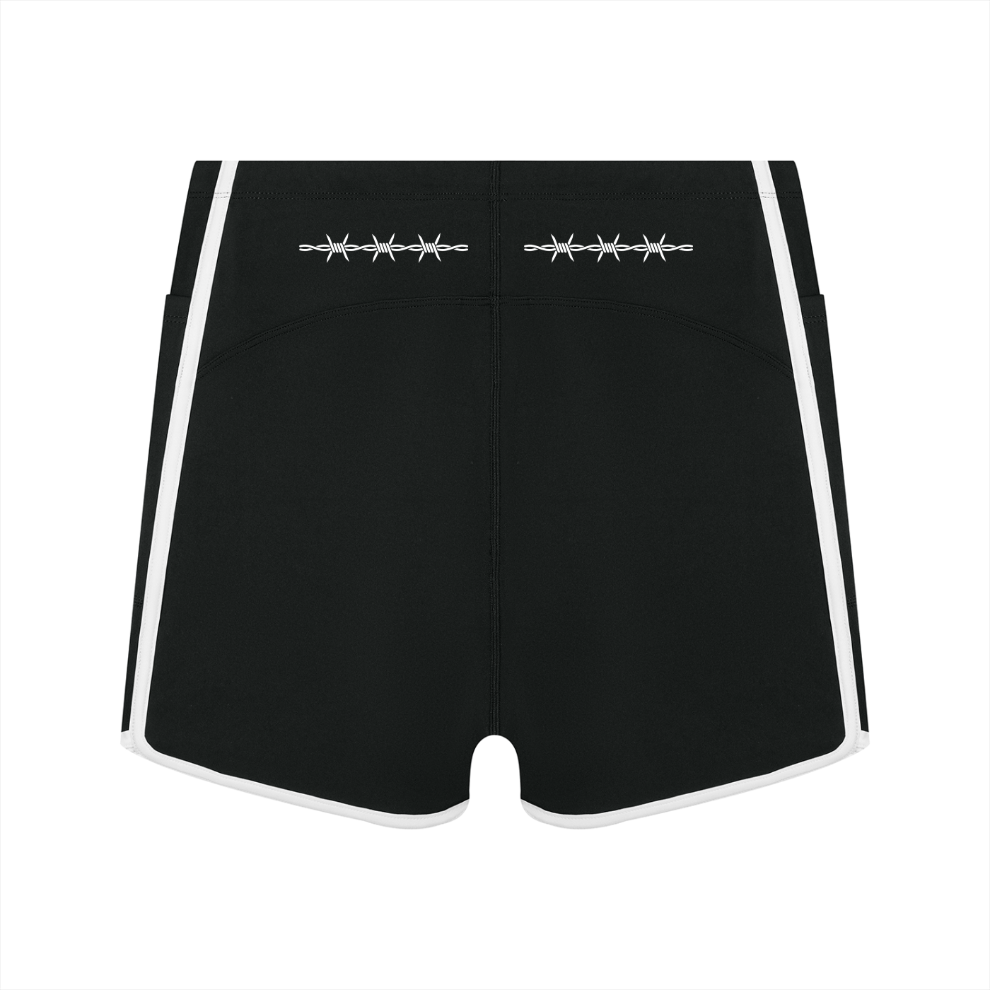 Sanguisūga High Rise Color Block Shorts Set