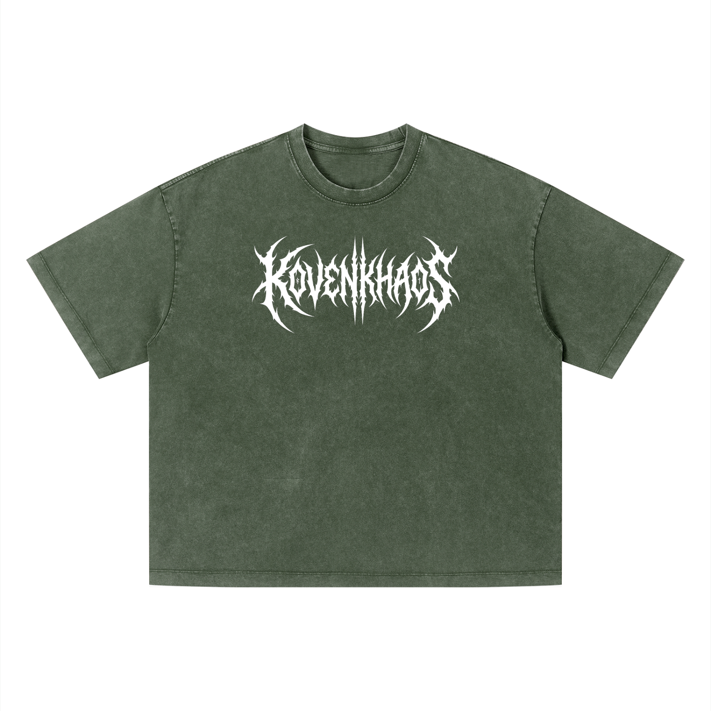 KovenKhaos Unisex Vintage Wash Boxy T-Shirt