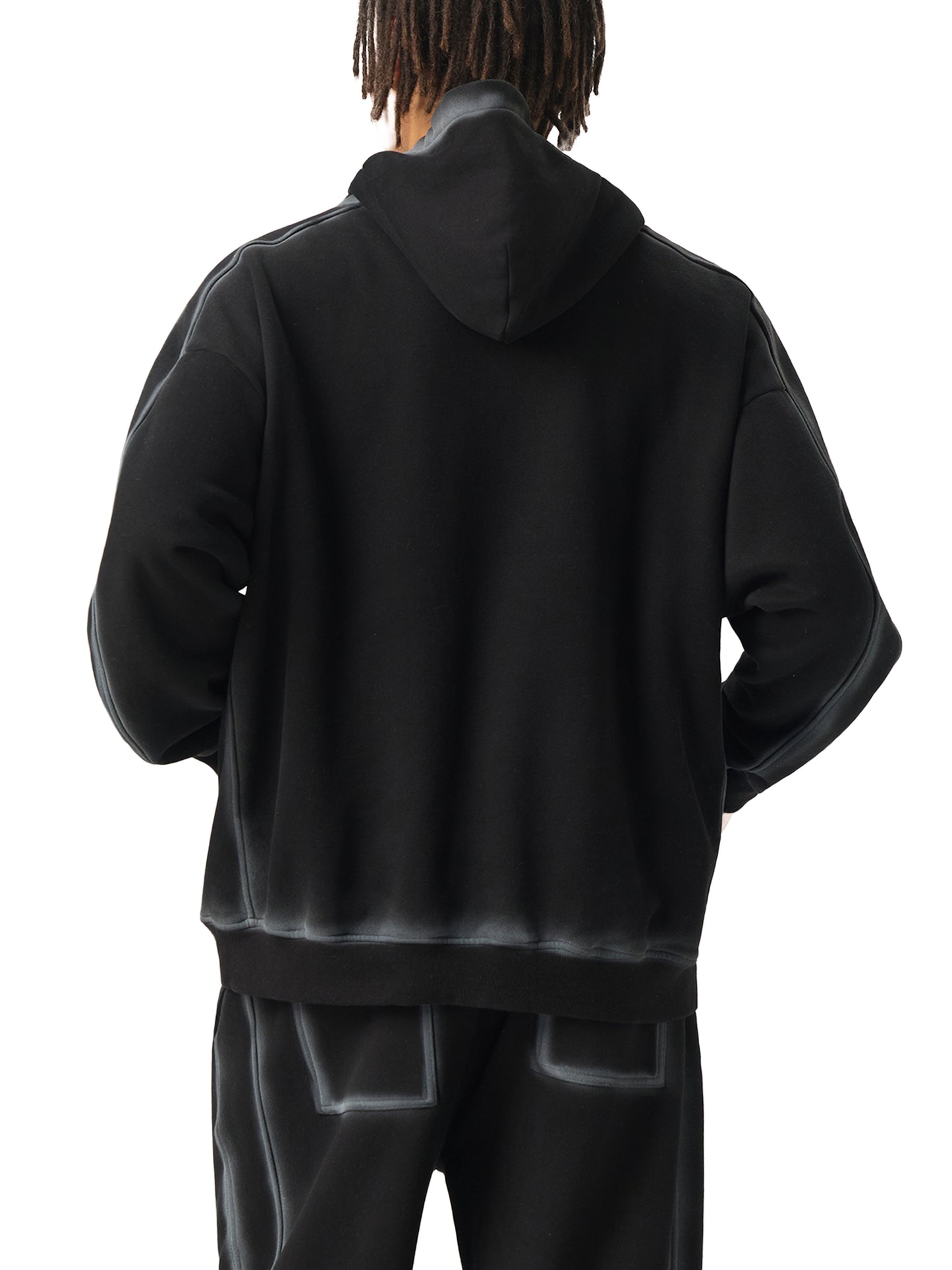 Baphomet Key Sunfaded Edge Fleece Hoodie