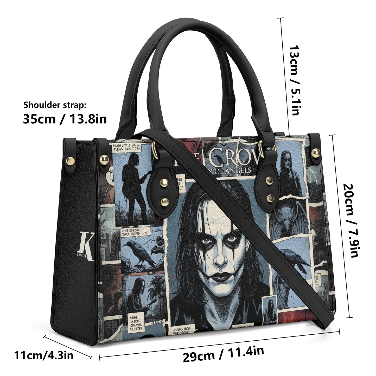 Crow Leather HandBag