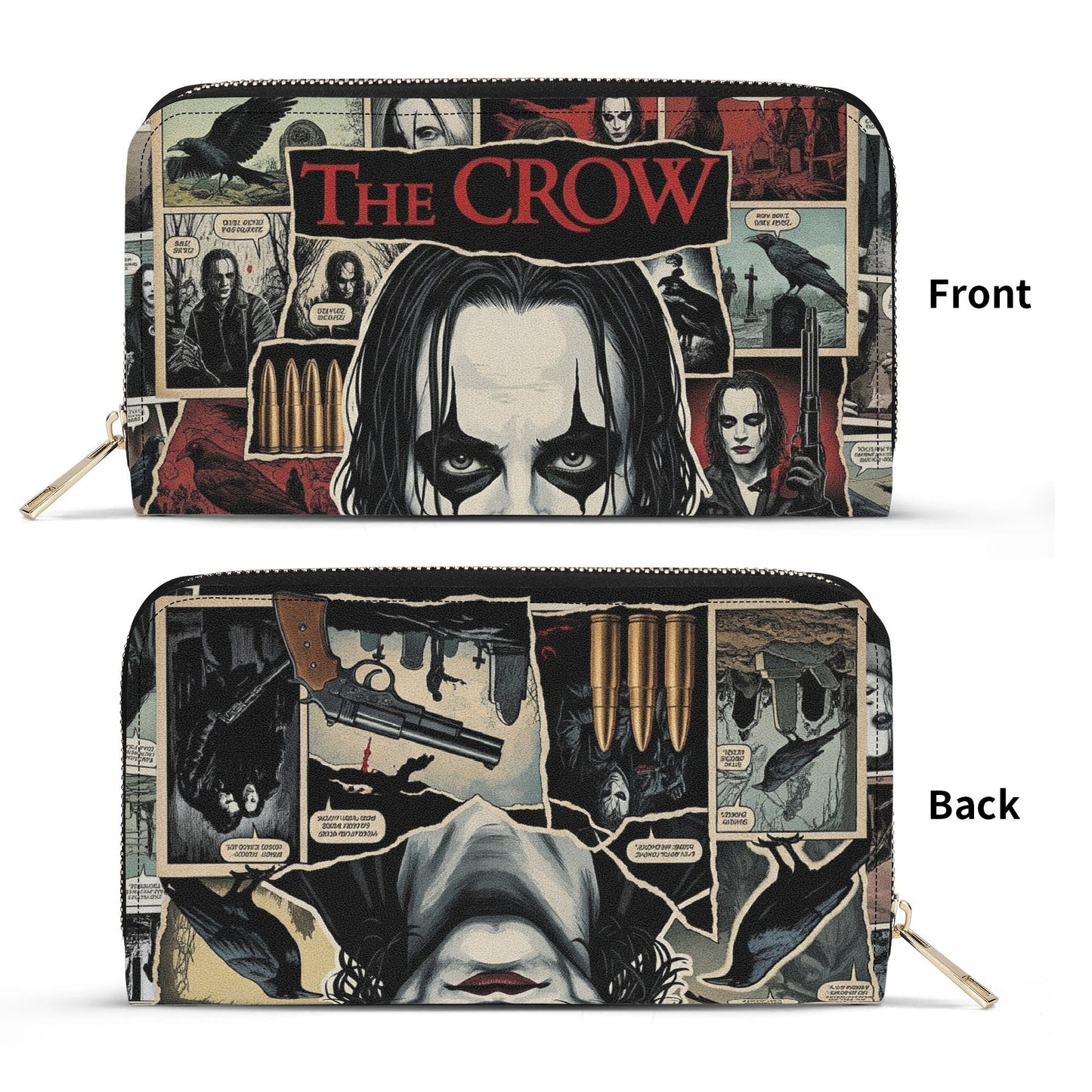 The Crow Leather Wallet
