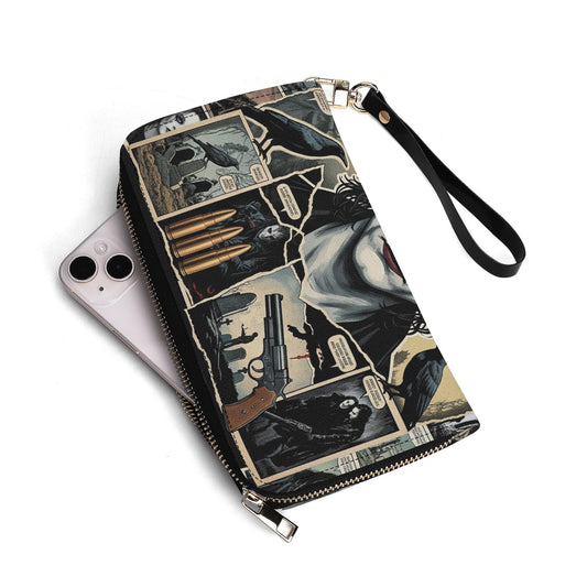 The Crow Leather Wallet