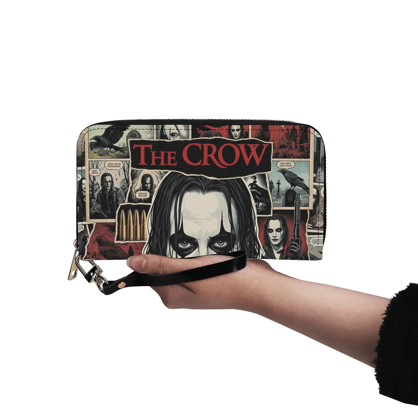 The Crow Leather Wallet