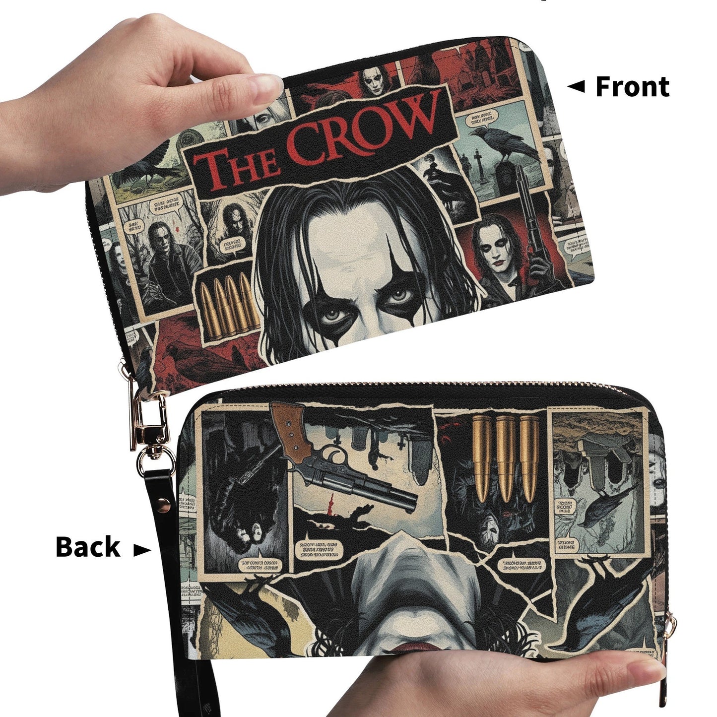 The Crow Leather Wallet