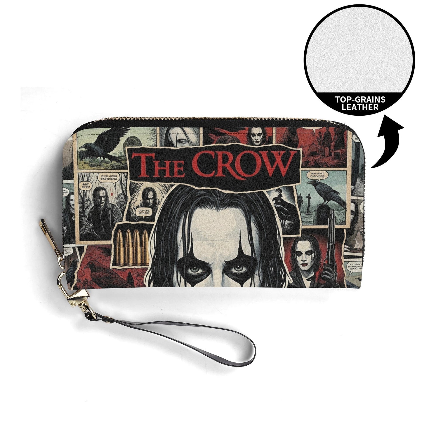 The Crow Leather Wallet