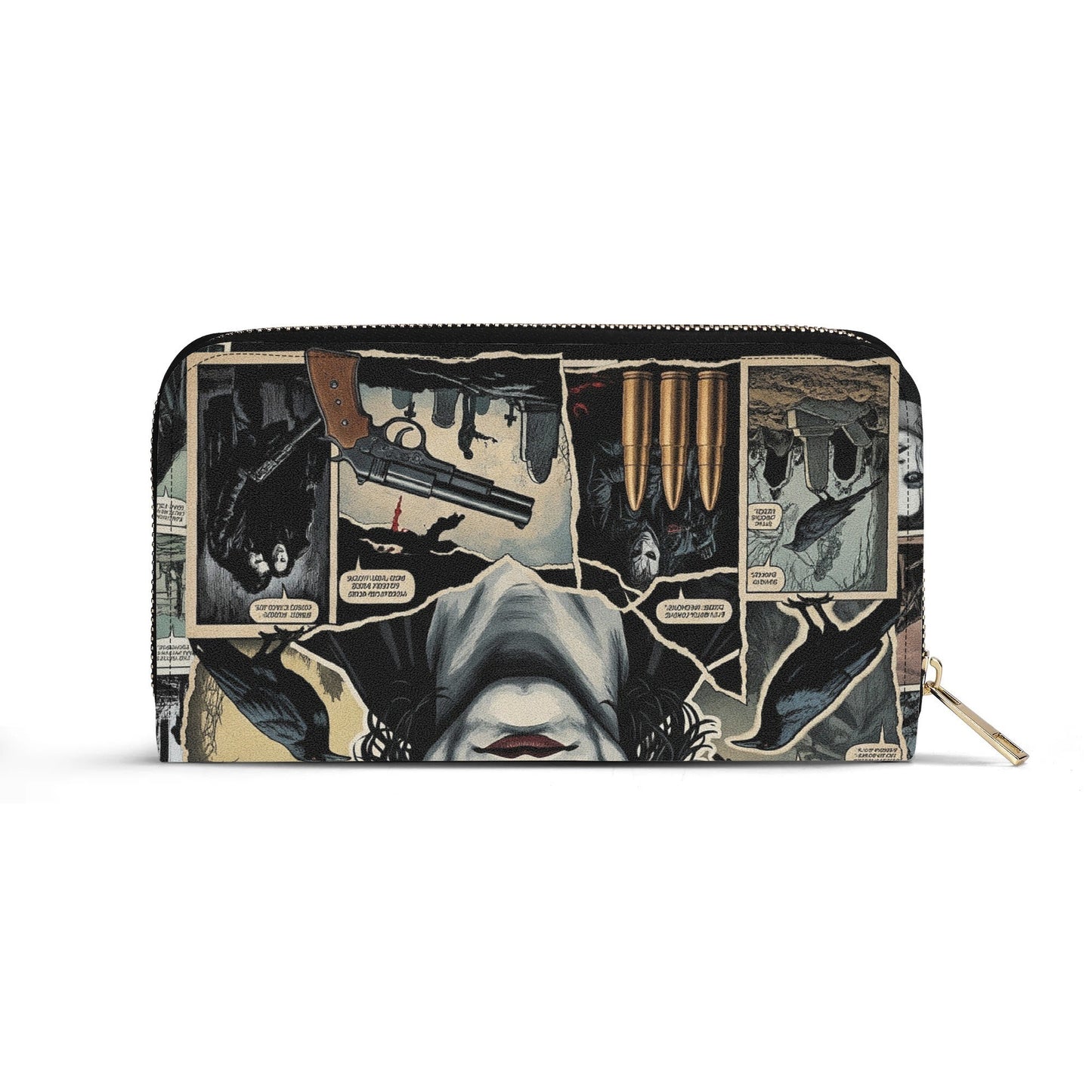 The Crow Leather Wallet