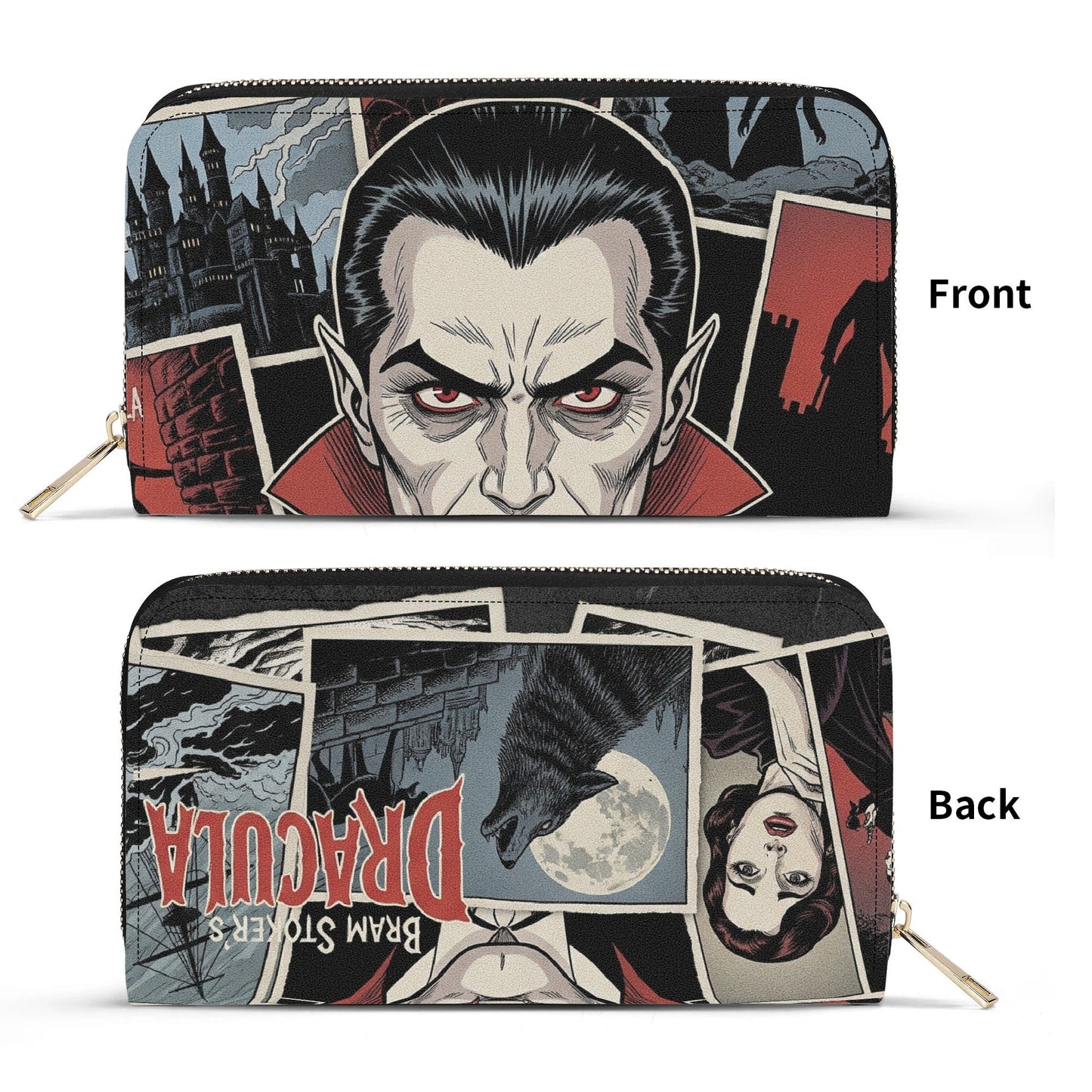 The Dracula Leather Wallet