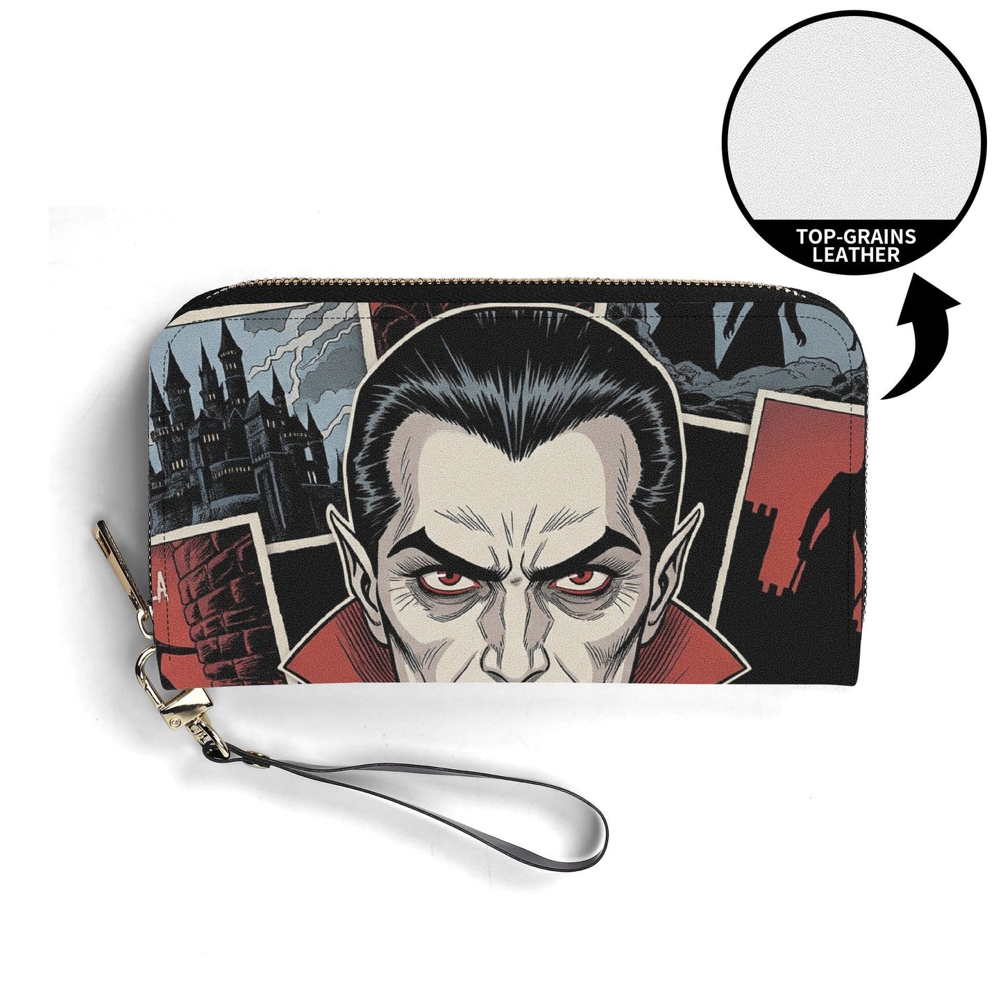 The Dracula Leather Wallet