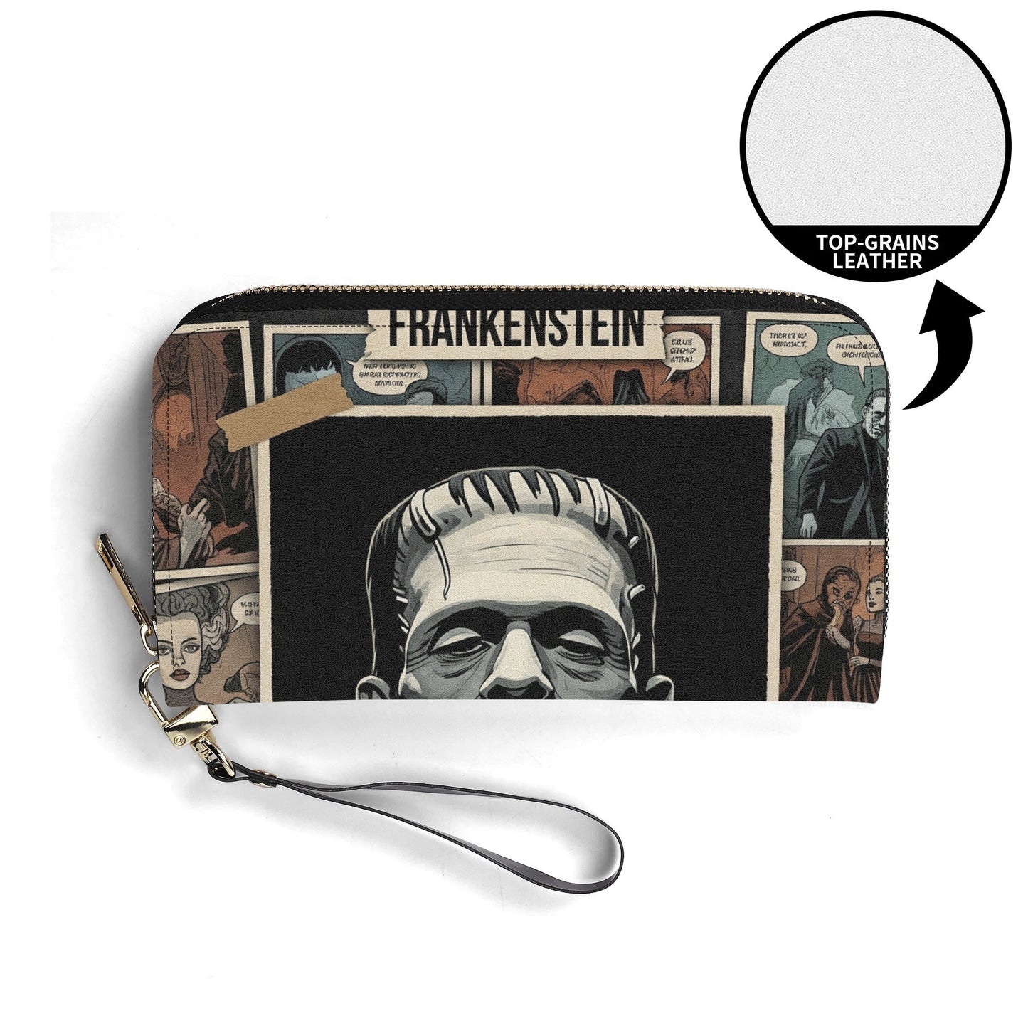 Frankenstein Leather Wallet