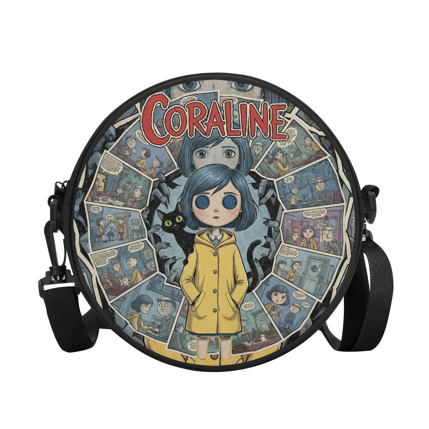 Coraline Round Satchel Bag