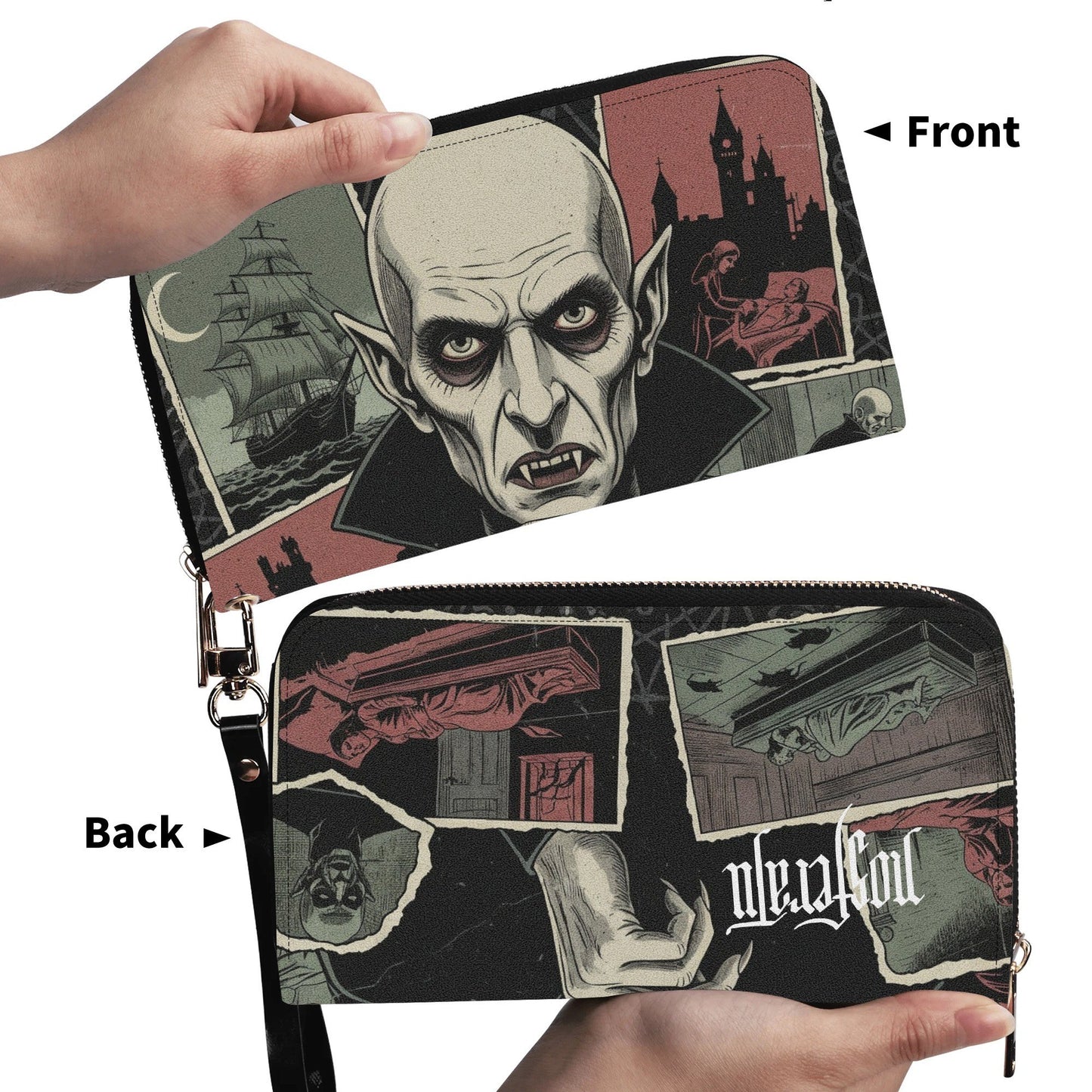 Nosferatu Leather Wallet