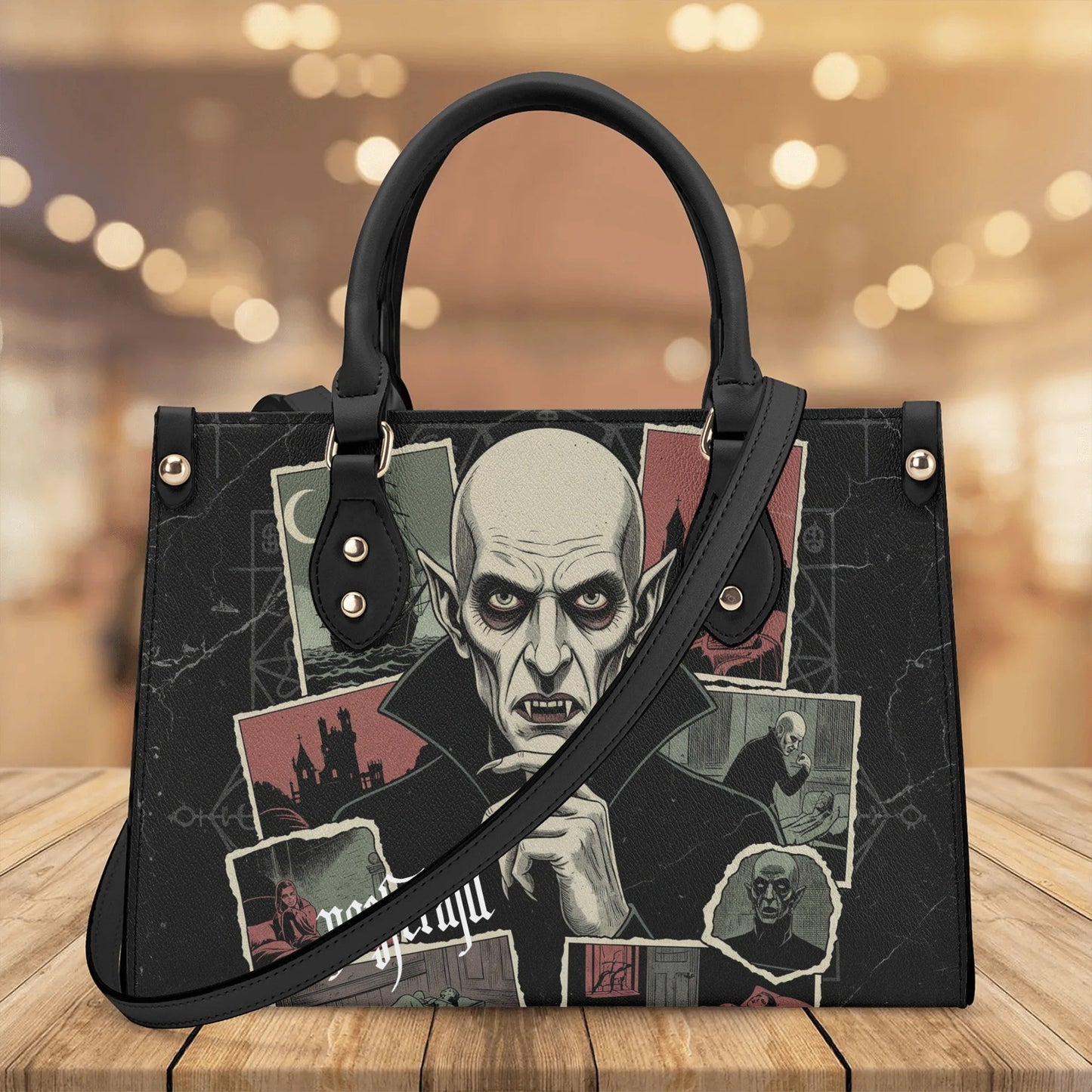 Nosferatu Leather HandBag