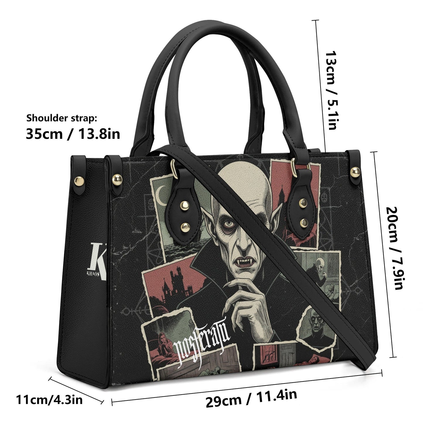 Nosferatu Leather HandBag