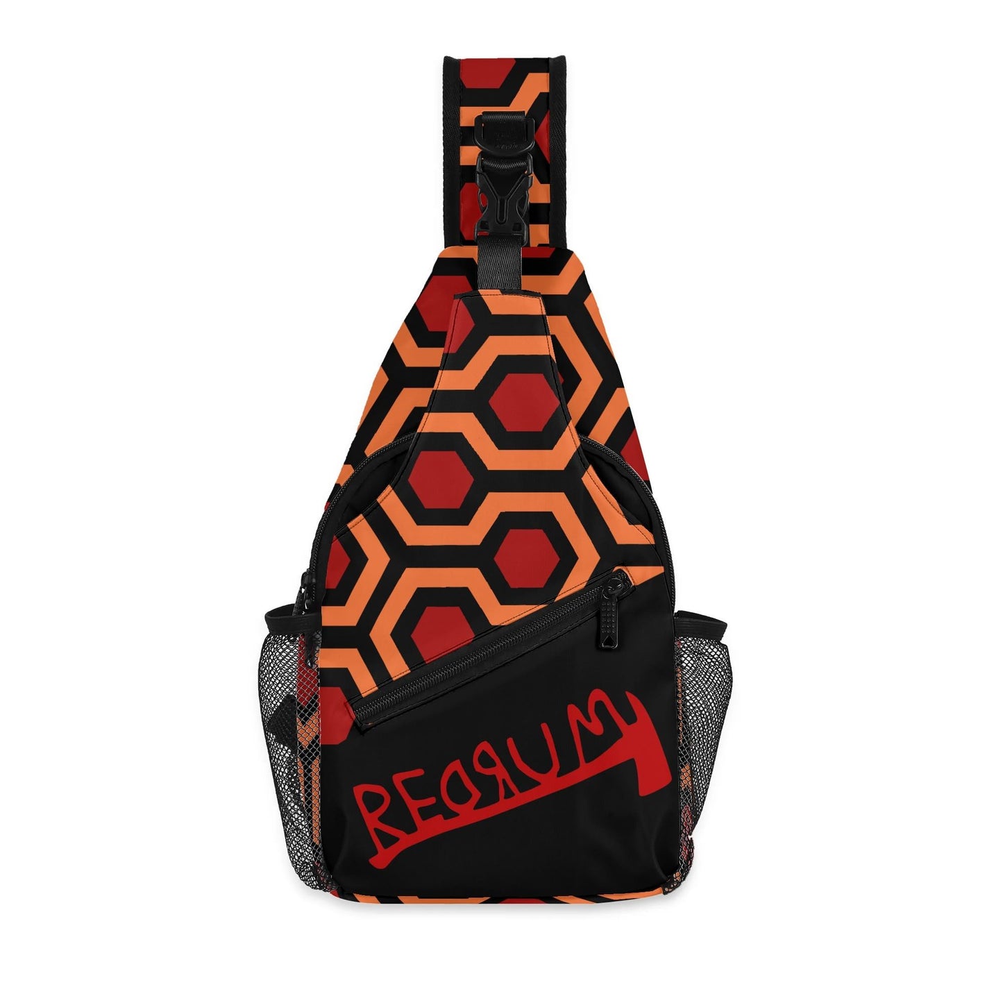 Redrum Chest Crossbody Bag with Adjustable Strap