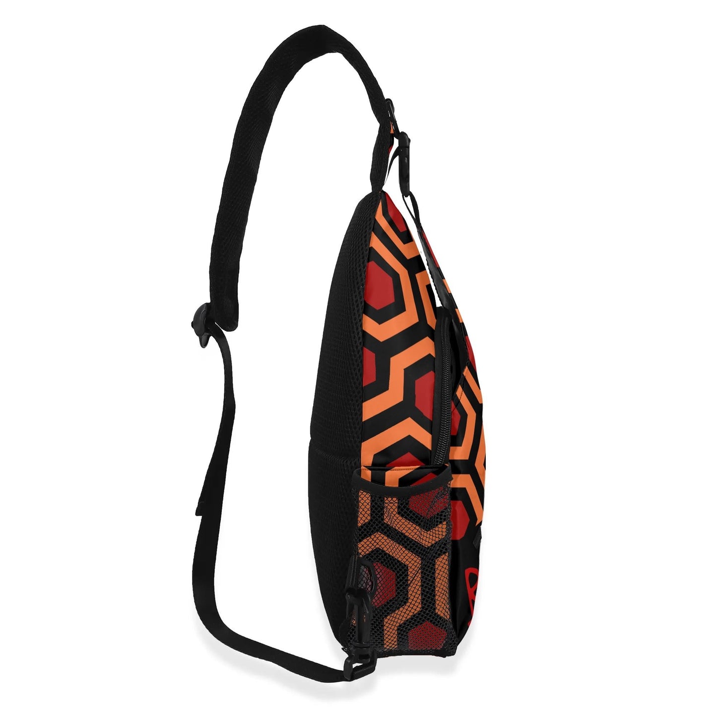Redrum Chest Crossbody Bag with Adjustable Strap