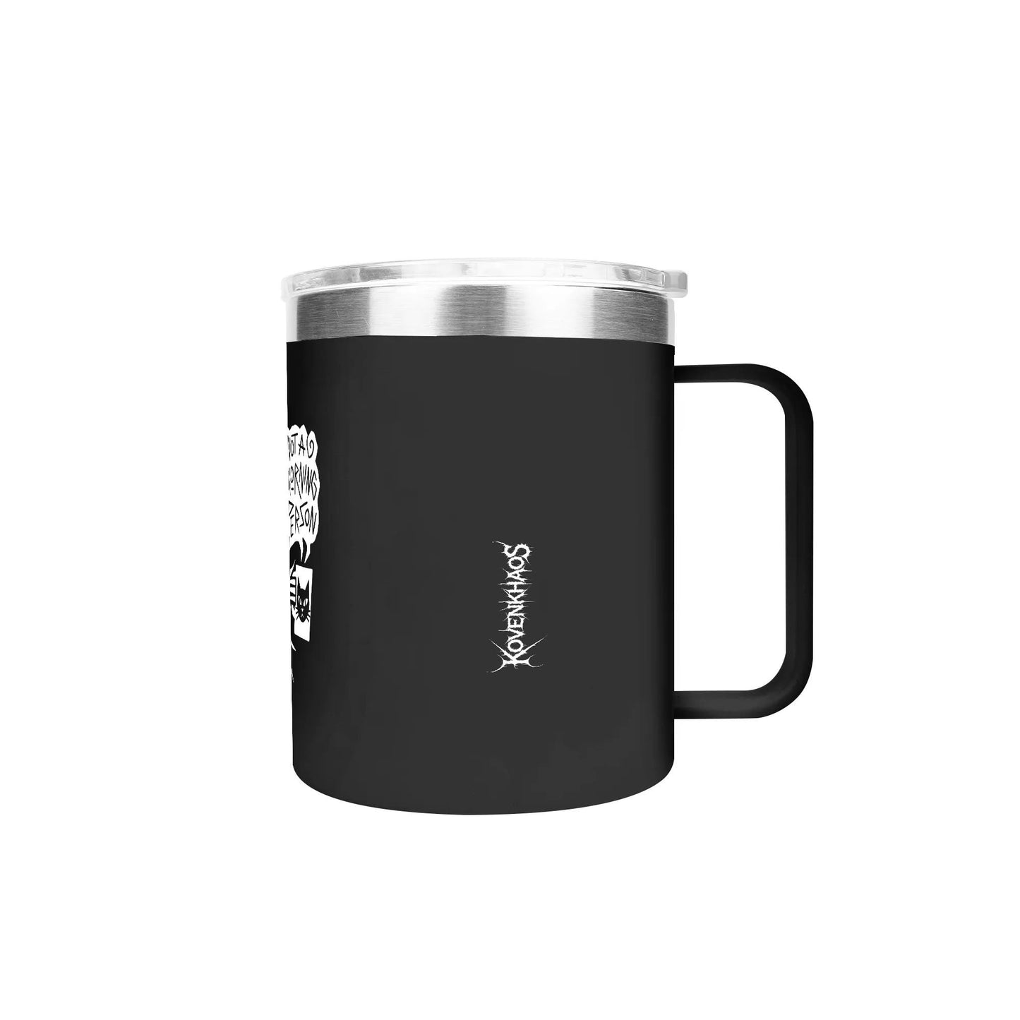Mourning Coffee 12oz Stainless Steel Coffee Mug
