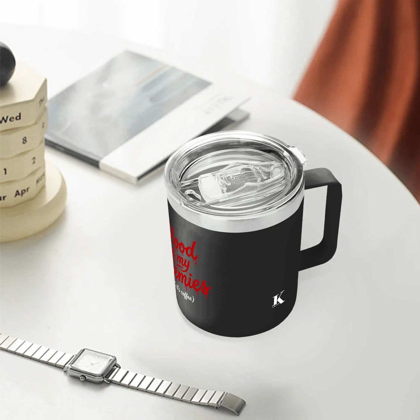 Blood of my Enemies 12oz Stainless Steel Coffee Mug