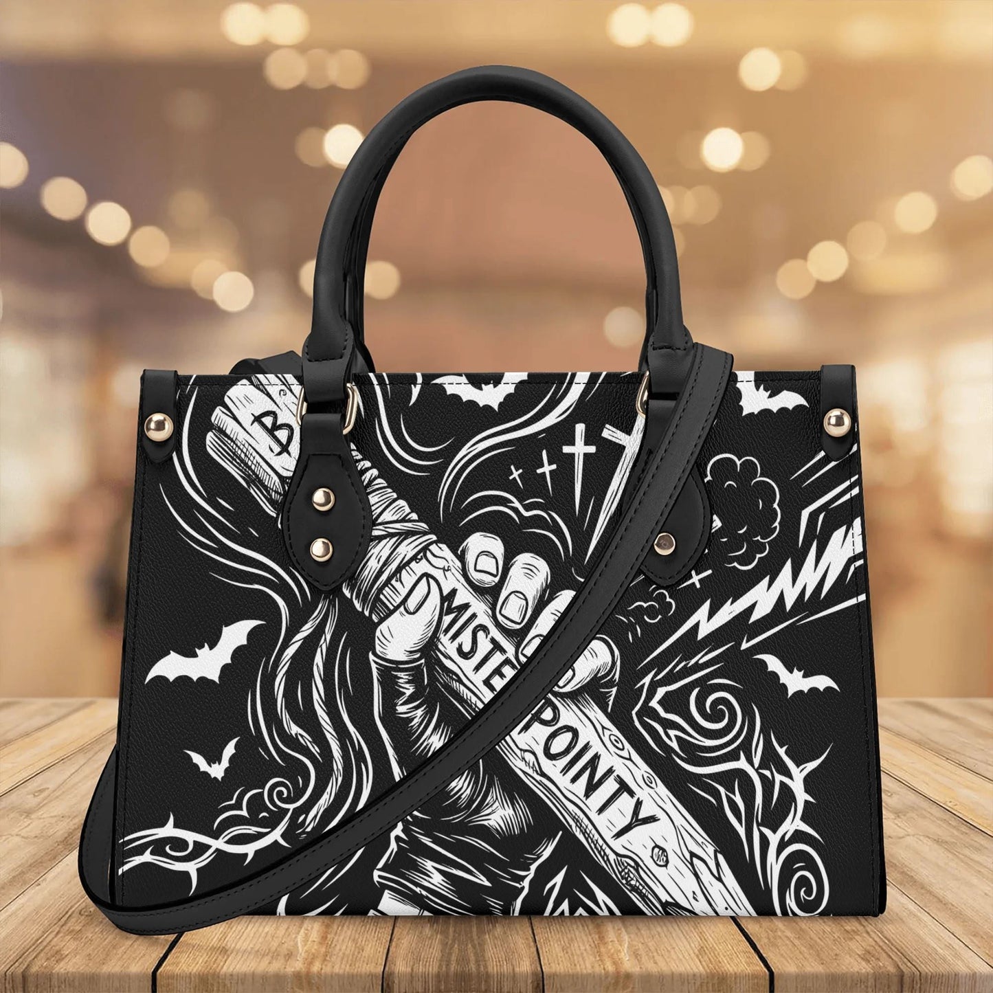 Vampire Slayer: Mr Pointy Leather HandBag