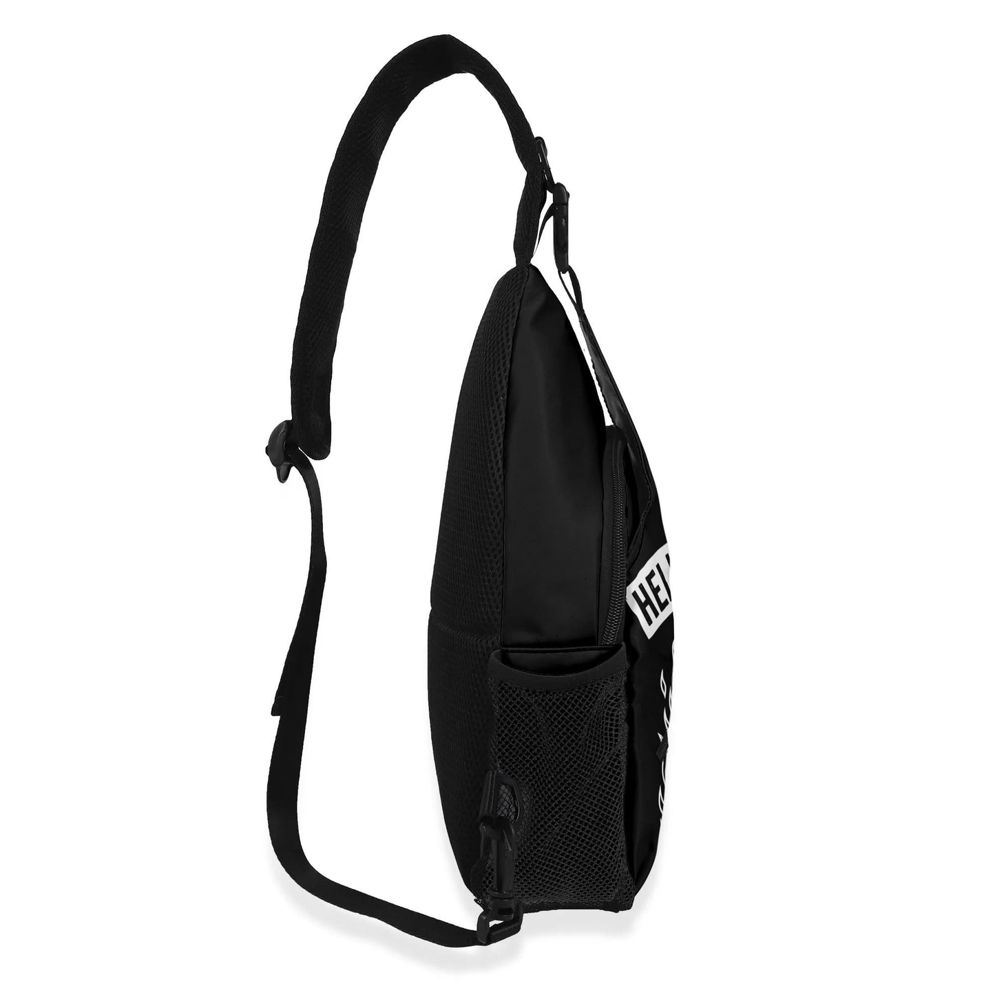Hellfire Chest Crossbody Bag with Adjustable Strap