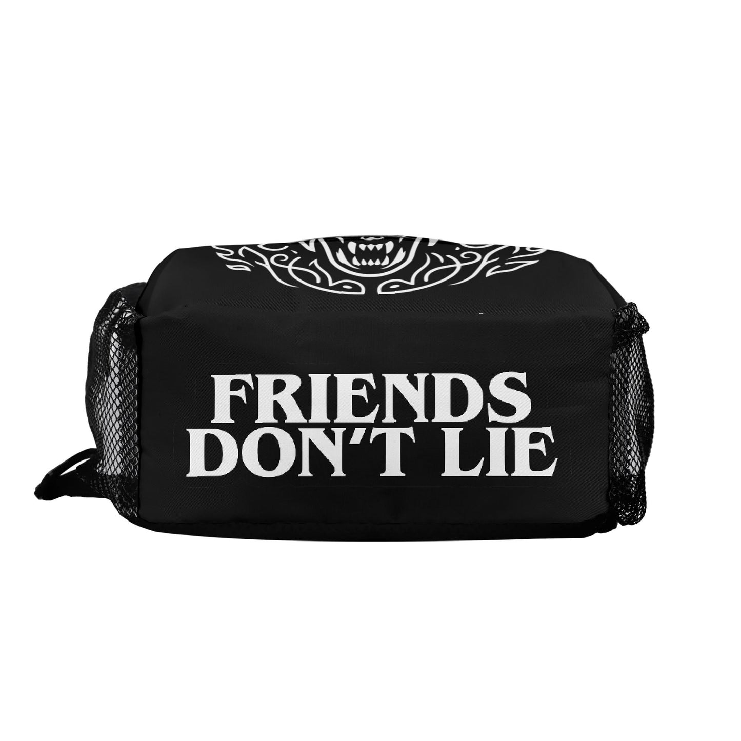Hellfire Chest Crossbody Bag with Adjustable Strap