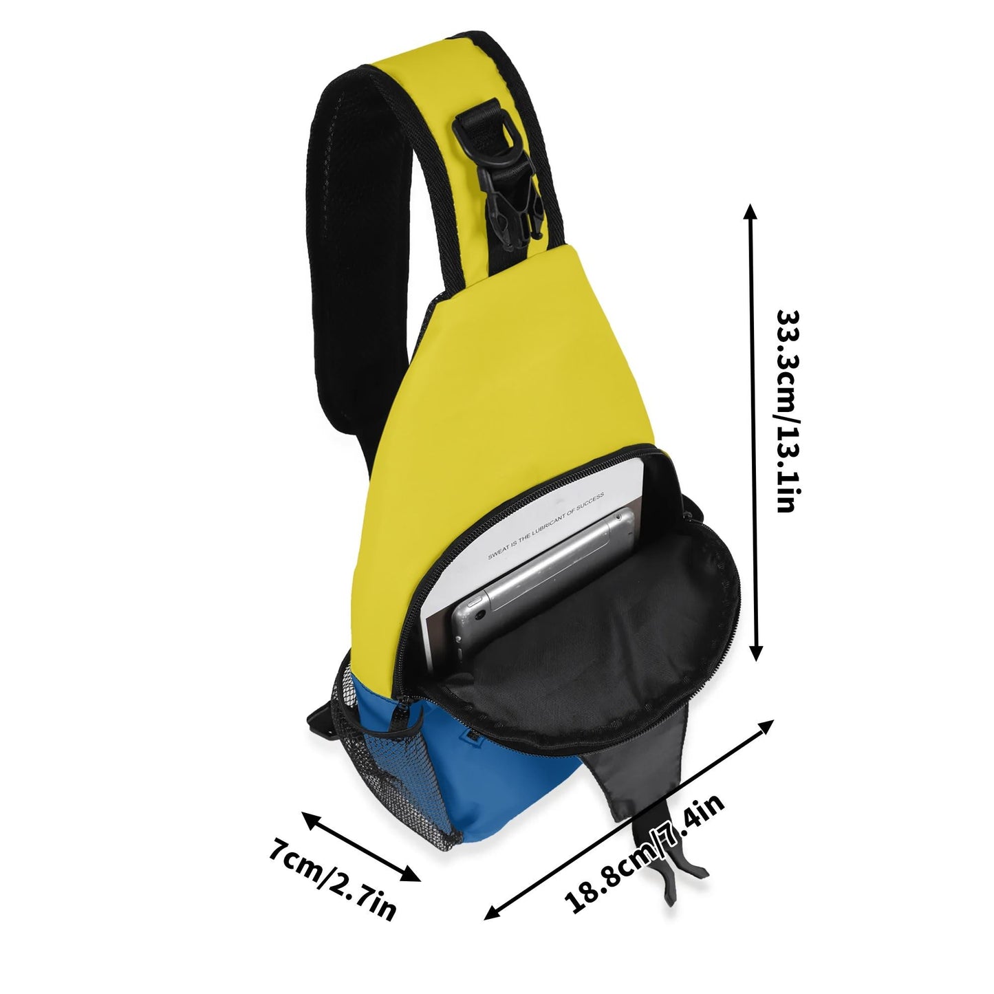 Vault 33 Chest Crossbody Bag with Adjustable Strap