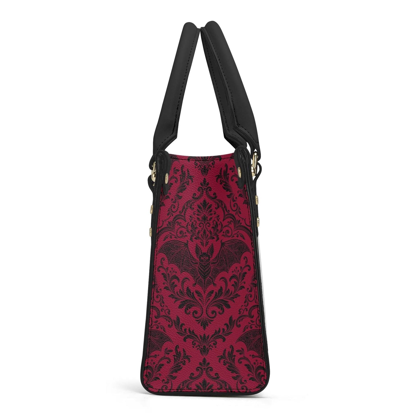 Damask Bat Leather HandBag