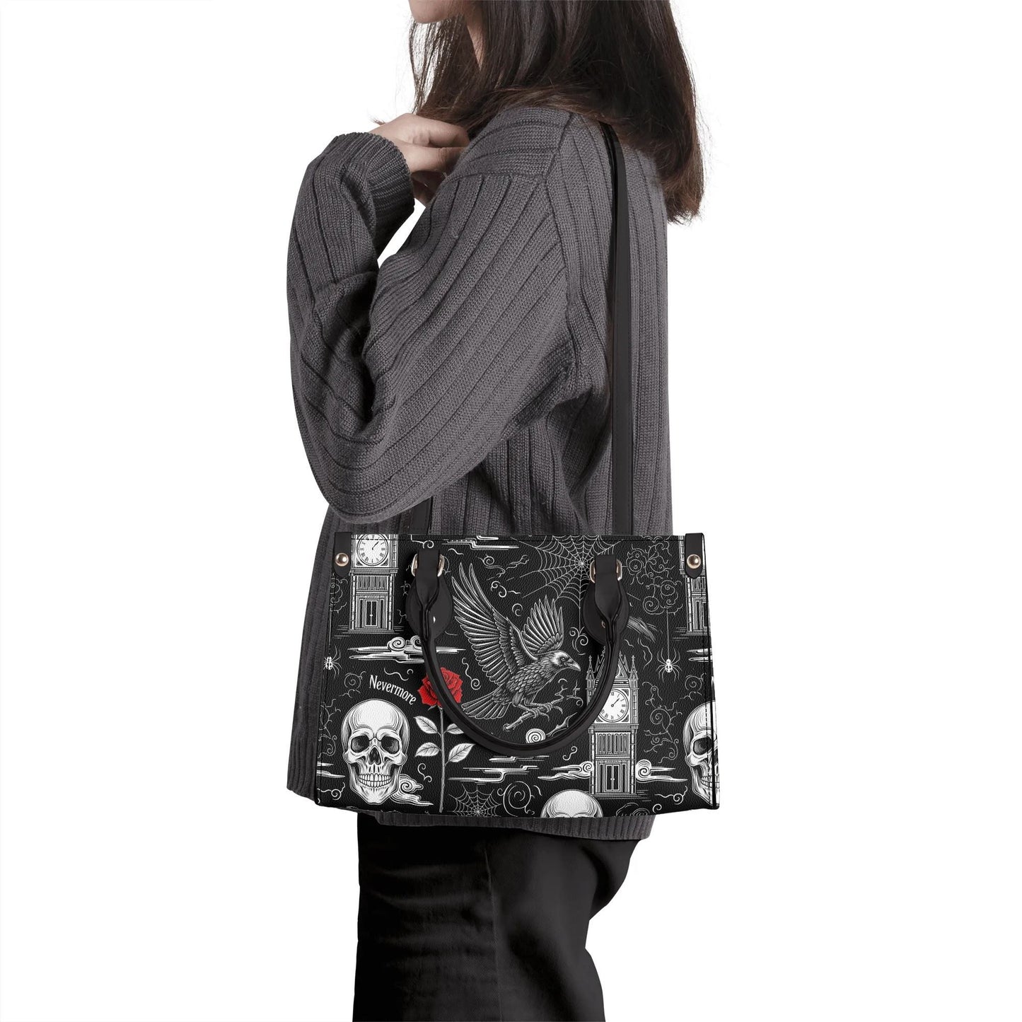 The Raven Leather HandBag