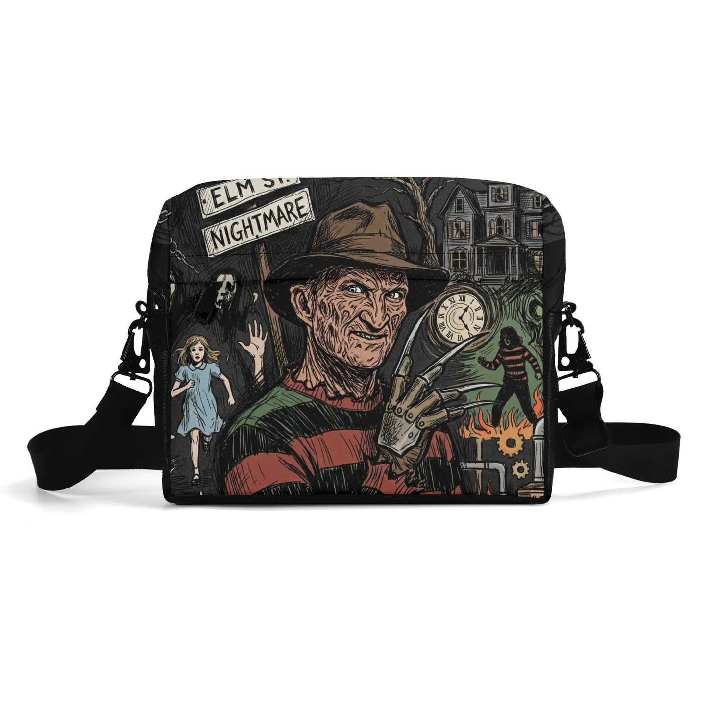 Horror Whore (Krueger) City Pack  Messenger Bag
