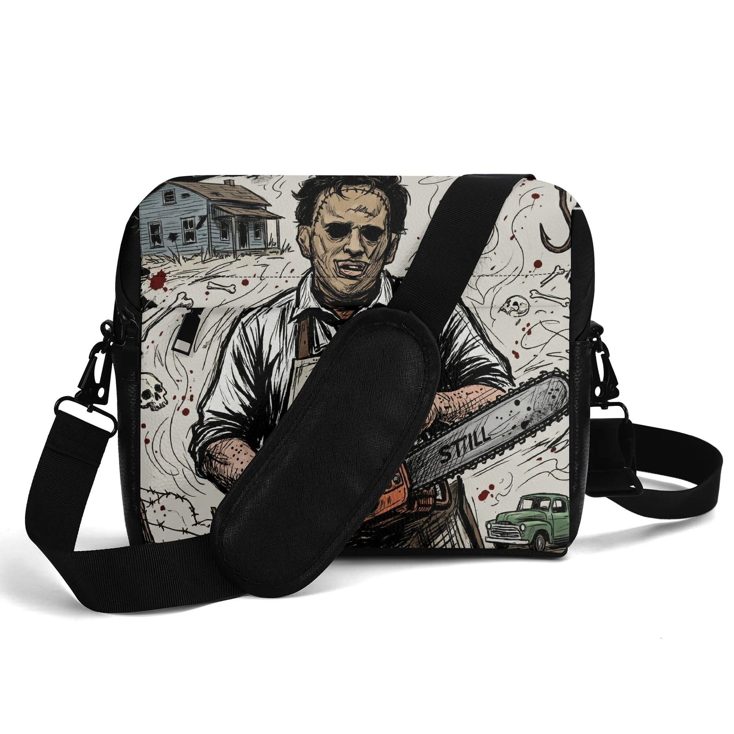 Horror Whore (Leatherface ) City Pack  Messenger Bag