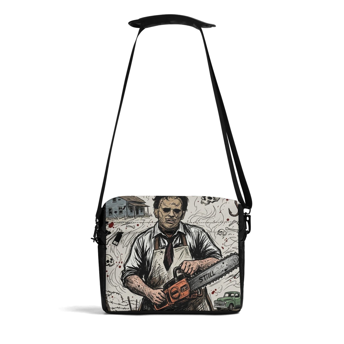 Horror Whore (Leatherface ) City Pack  Messenger Bag