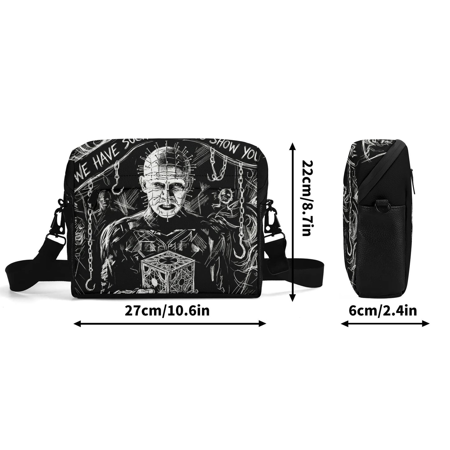 Horror Whore (Pinhead) City Pack  Messenger Bag