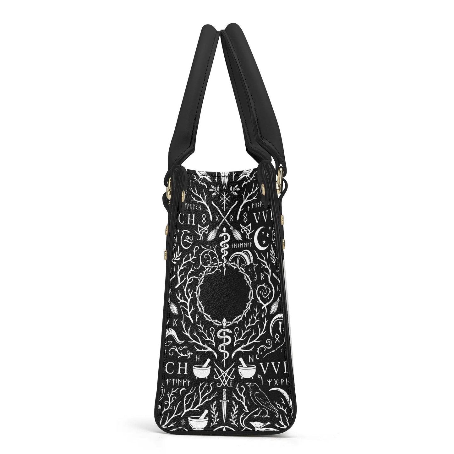 Live Deliciously Leather HandBag